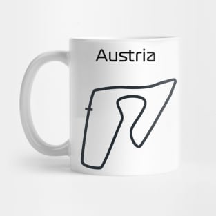 F1 austria track design Mug